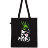 Anarchist Doomsday Prepper Shopping Bag schwarz