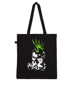 Anarchist Doomsday Prepper Shopping Bag schwarz