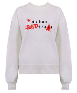 UR EP Drop shoulder sweatshirt white